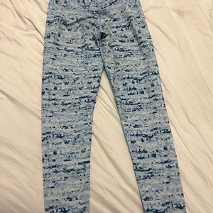 SoulCycle x DYI Reset Blue Multi-print Legging.